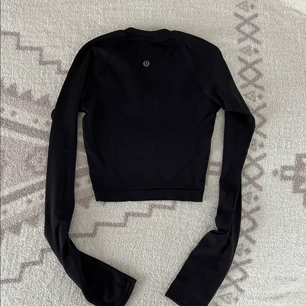 lululemon athletica Black Long Sleeve Top